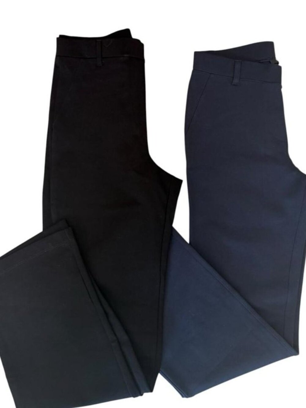 LOT of 2 Quince Ultra Stretch Ponte Bootcut Pants, Size Small